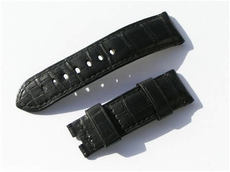 uhrenarmband panerai 24 schwarz|Panerai Uhrenarmband Leder schwarz 24mm 75/115 I949.